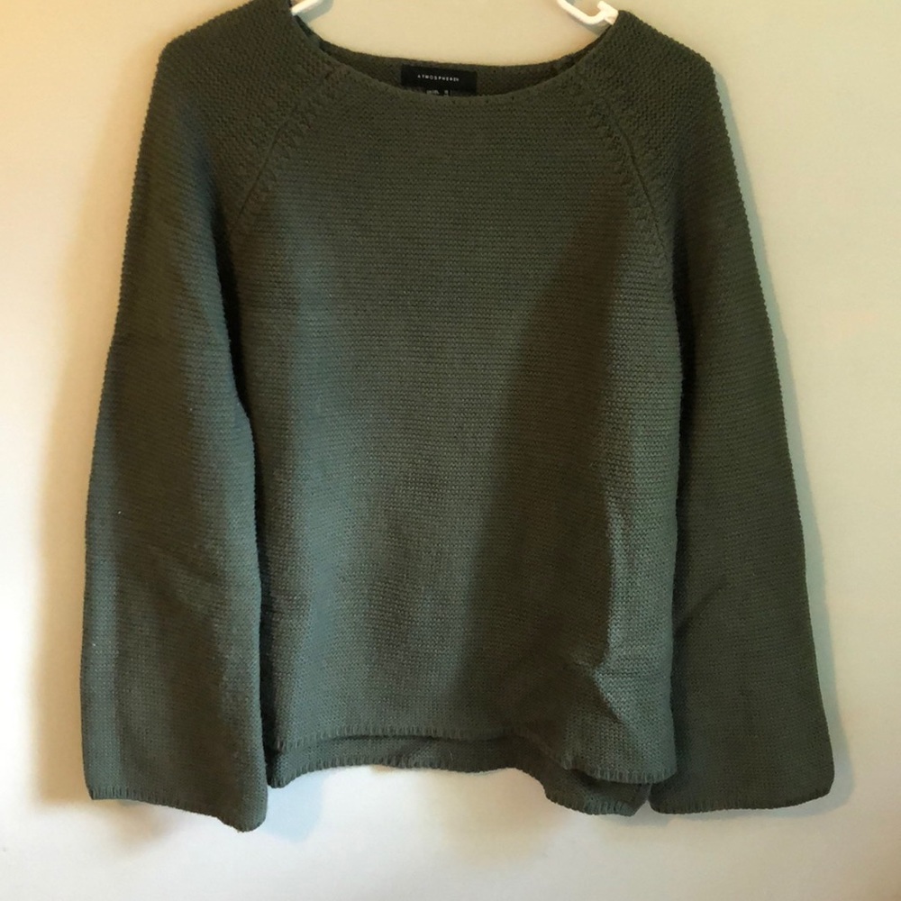 Green sweater